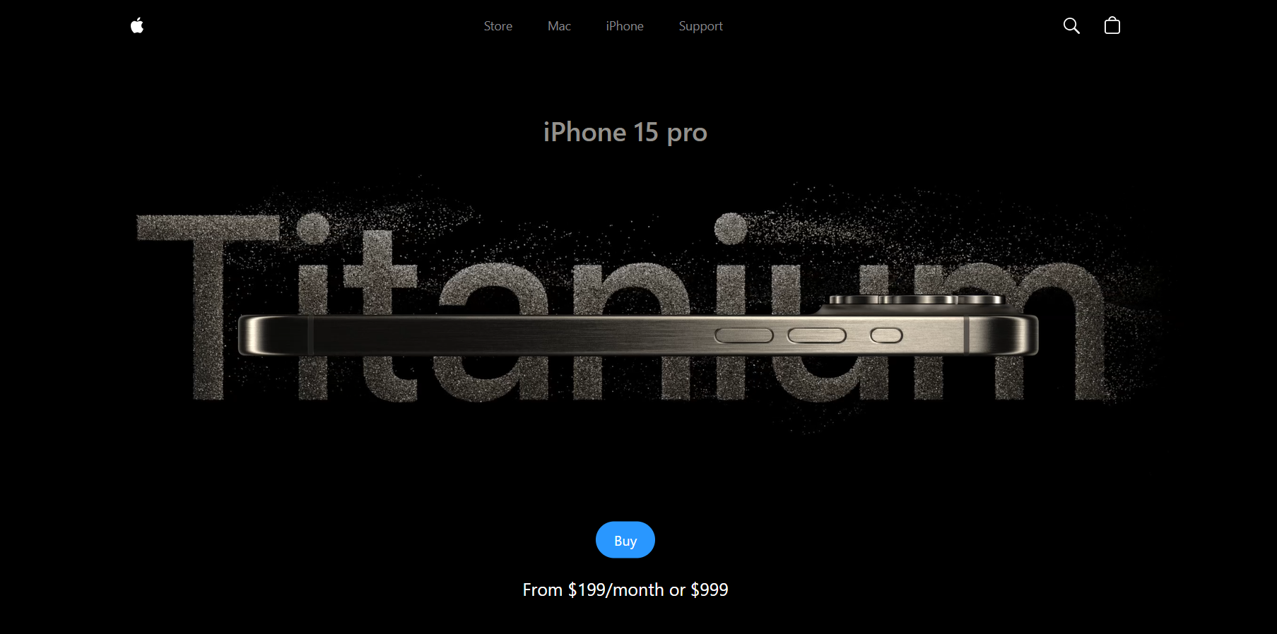 Apple Clone Project Screenshot